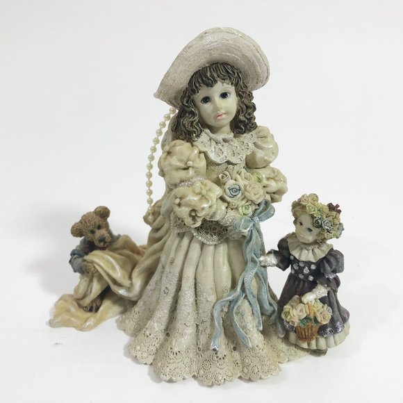 Boyd's Bears Yesterday's Child Dollstone Collection Wedding Figerine Series No3 - Picture 2 of 11